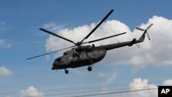 Tư Liệu - Một chiếc máy bay trực thăng Mi-8 của Nga. 