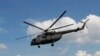 Foto de um helicóptero militar russo Mi-8