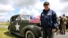 جک هملین ۹۳ ساله از ایالت میزوری، از آخرین کهنه سربازان جنگ جهانی دوم است که در مراسم امسال در بندر کرانتون فرانسه حضور یافت.