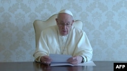 Le pape s'est adressé aux Irakiens, le 4 mars 2021.