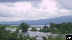 ນໍ້າຖ້ວມ ທີ່ປະເທດລາວ.