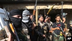 Milices chiites à Taza dans le Nord de l'Irak