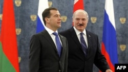 Дмитрий Медведев и Александр Лукашенко
