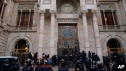 Cour supèrieure de justice de la Catalogne, Barcelone, le 23 fevrier 2018