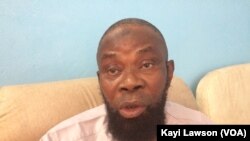 L’Imam Ali Sossa de l'Union musulmane du Togo, 9 août 2016. (VOA/Kayi Lawson)