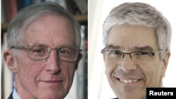 William D. Nordhaus (izquierda) y Paul Romer, son los ganadores del Premio Nobel de Economía 2018.