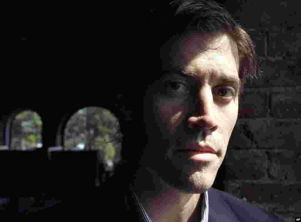 American Journalist James Foley, of Rochester, N.H. AP file photo, May 27, 2011