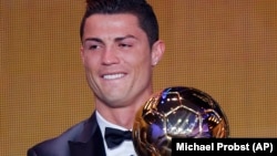 Ronaldo vencedor da Bola de Ouro 2013