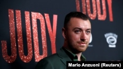 Singer Sam Smith attends the premiere for the film "Judy" in Beverly Hills, California. Smith came out as nonbinary in September and asked to be referred to as "they" and "them," instead of "he."