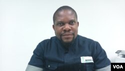 Kouadio N’guessan Konan, directeur régional de la Société de distribution d’eaux de Côte d’Ivoire (Sodeci), à Bouaké, 28 juin 2017. (VOA/Sidiki Barro).