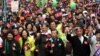 Đài Loan: Hàng chục ngàn người tuần hành phản đối Tổng thống