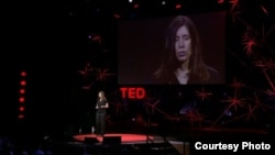 인터넷에 올라온 미국 테드(TED) 강연 장면. (자료사진)