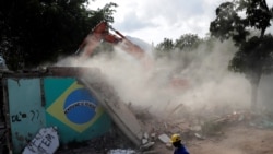 Residentes resistem a demolições no Rio de Janeiro