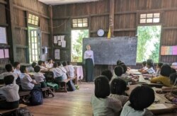 အမေရိကန် Peace Corps စေတနာ့ဝန်ထမ်းများ (သတင်းဓာတ်ပုံ - Peace Corps Facebook)