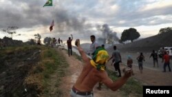 Sukobi na granici Venecuele i Brazila, 23. februar 2019.