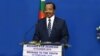 Le président camerounais Paul Biya prononce un discours à l'occasion de la fête de la Jeunesse, Yaoundé, Cameroun, 10 février 2018. (Twitter/Paul Biya)