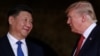 Chủ tịch Trung Quốc Tập Cận Bình và Tổng thống Donald Trump trong một cuộc gặp ở Florida năm 2017. 