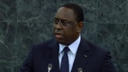 Allocution du President Macky Sall du Senegal