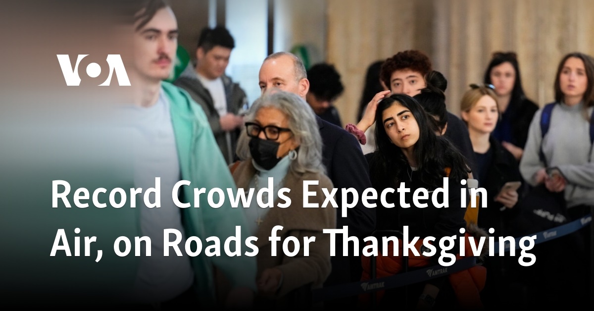 Record Crowds Expected In Air, On Roads For Thanksgiving