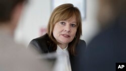 La CEO de General Motors, Mary Barra, testifica este martes ante el Congreso.