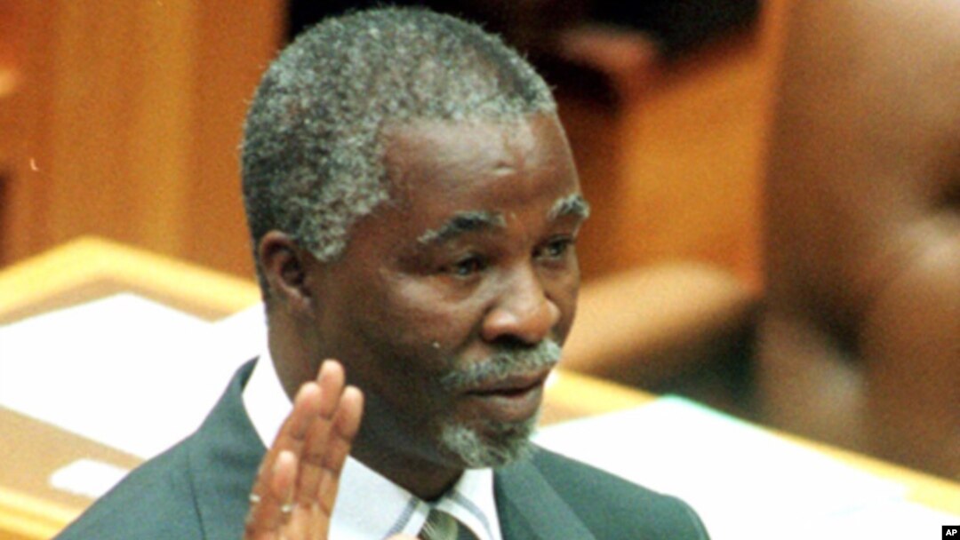 Former prime minister Thabo Mbeki banned the use of antiretrovirals from public health facilities