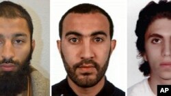 El tercer atacante del Puente de Londres fue identifiado como Youssef Zaghba, de 22 años, (derecha). Los otros dos fueron identificados el lunes como Khuram Shazad Butt y Rachid Redouane.