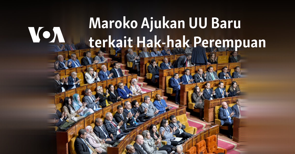 Maroko Ajukan UU Baru terkait Hak-hak Perempuan