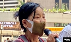 社民连主席陈宝莹表示，六四的历史不会被磨灭，她认为香港人日后的表达方式可以见机行事（美国之音/汤惠芸）