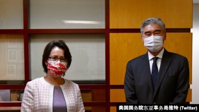 拜登上任后美国务院官员首度会晤台驻美代表