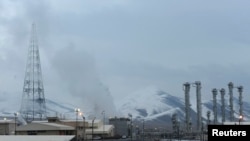 FILE - A general view of the Arak nuclear power plant, 190 km southwest of Tehran.
