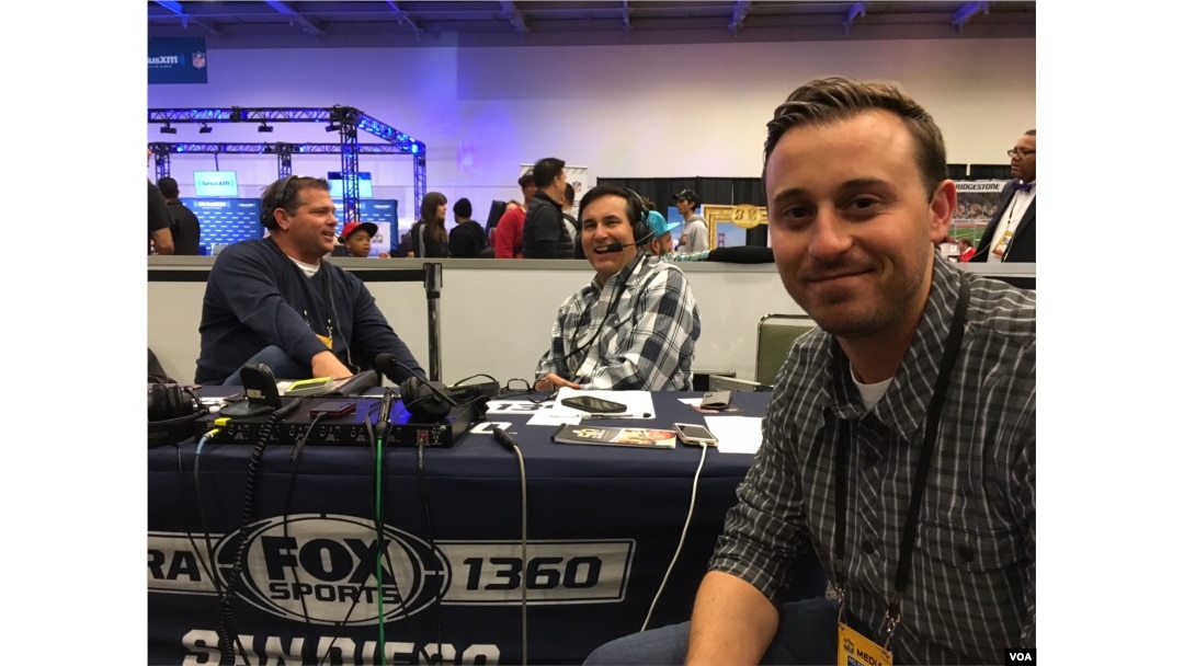 A Unified Presence at Super Bowl's Radio Row