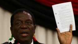 'UMnangagwa Nguye Owethula Usuku Lokhetho'