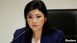 ထိုင်းဝန်ကြီးချုပ် Yingluck Shinawatra.