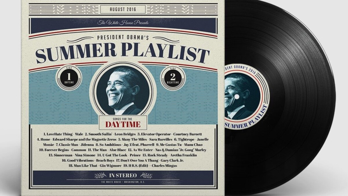 President Obama Releases Summer Music Playlists