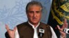 Menteri Luar Negeri Pakistan Shah Mehmood Qureshi berbicara di Islamabad. 