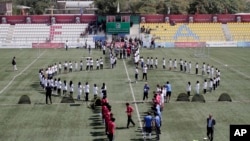مراسم ورزشی در ستدیوم کابل