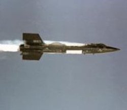 X-15 in flight
