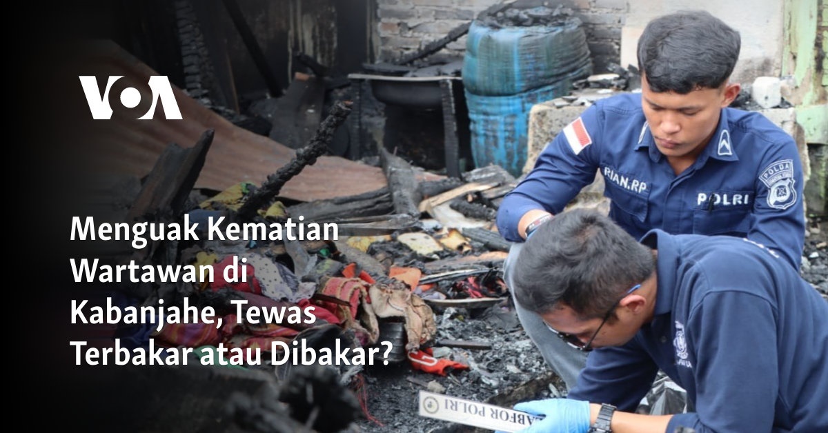 Menguak Kematian Wartawan Di Kabanjahe, Tewas Terbakar Atau Dibakar?