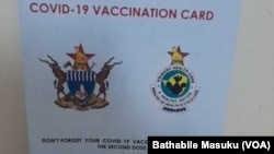 Covid 19 Vaccination card