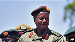 Le président Ougandais Yoweri Museveni