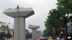 ဗီယက်နမ်နိုင်ငံ၊ ဟနွိုင်းမြို့တော်က ရထားလမ်းဖောက်လုပ်ရေး စီမံကိန်း။