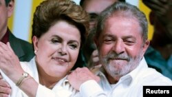 Dilma Rousseff e Lula da Silva
