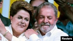 Dilma Rousseff e Lula da Silva