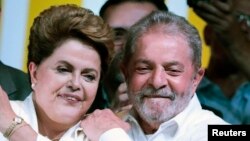 Dilma Rousseff e Lula da Silva