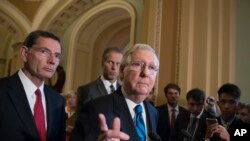 Mitch McConnell, gouverneur du Kentucky, à Washington DC.