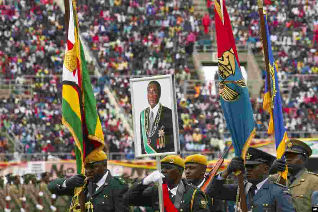جشن سی و هفتمین سالگرد استقلال زیمباوه در حراره