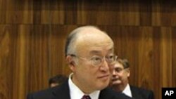 IAEA 이사회를 주재하는 아마노 유키아 사무총장 (자료사진)