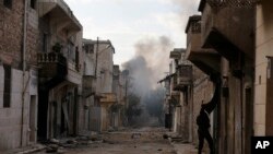 El este de Alepo, Siria, ha sido devastado durante combates entre rebeldes y fuerzas del gobierno sirio.