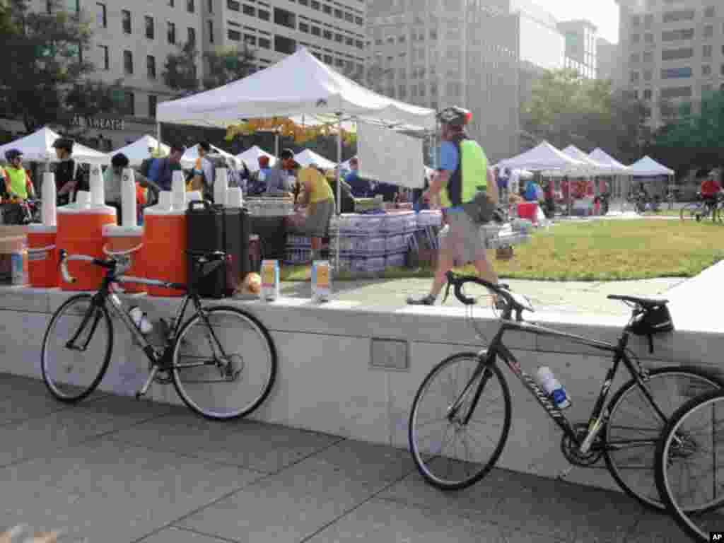Вашингтон – на работа со велосипед