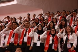 Lebih dari 6.000 Calon Pegawai Negeri Sipil (CPNS) mengikuti Presidential Lecture Ke – 2 Tahun 2019, 24 Juli 2019 di Jakarta. (Foto: Setneg)